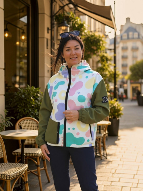 Softshellová bunda green M/L
