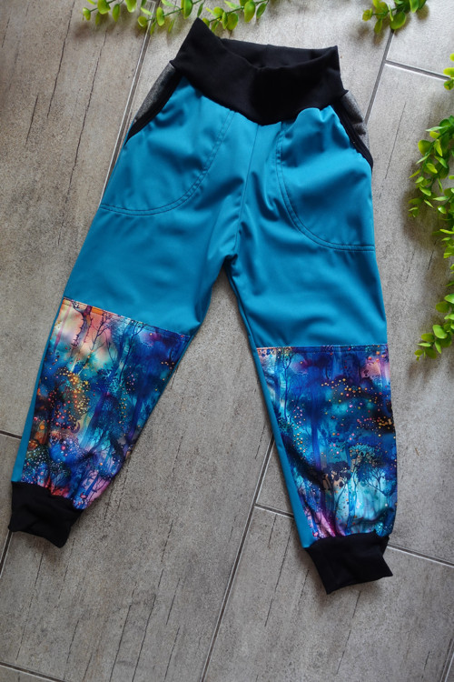 KALHOTY SOFT--jaro podzim vel.116 sleva