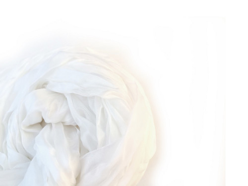 "white" hedvábná šála, pléd 180x90 skladom