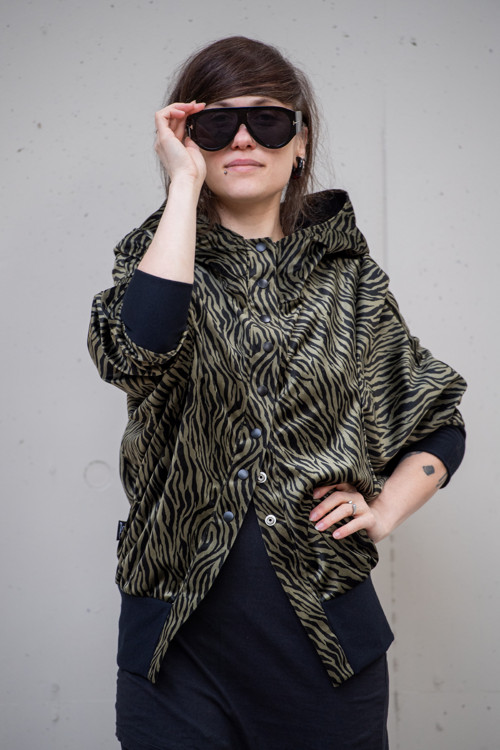 Cardigan ZEBRA khaki