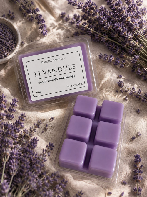 Vonný vosk do aromalampy - LEVANDULE