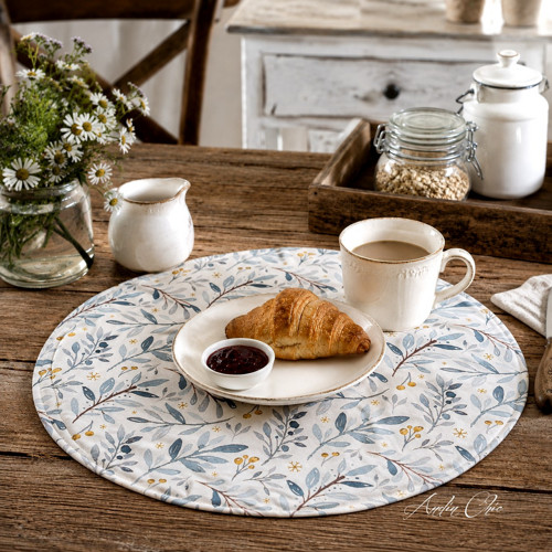Prostírání odkapávač na sklo a porcelán Babí léto