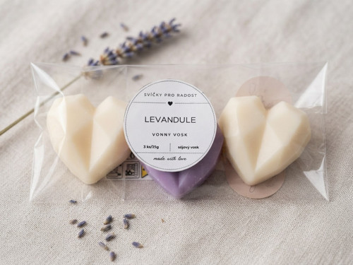 Vonný vosk do aromalampy- Levandule