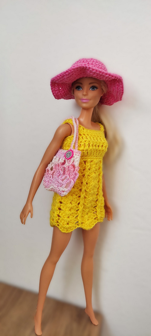 Taška síťovka pro Barbie