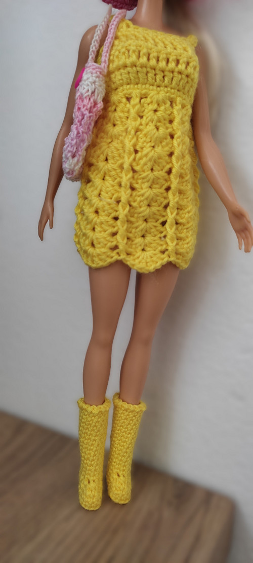 Vysoké boty pro Barbie