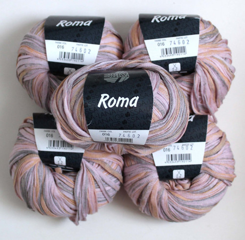 Příze stužková bavlněná Roma 250g
