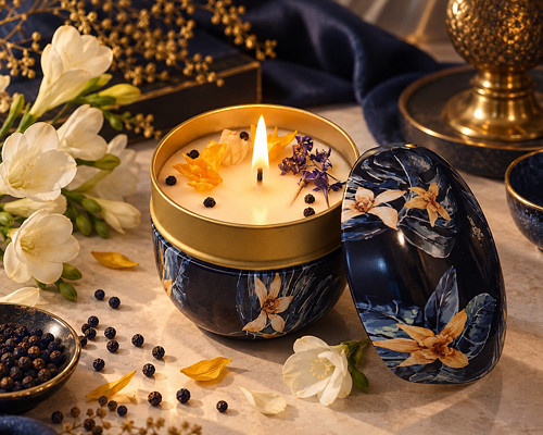 Svíčka "PŮLNOČNÍ OSMANTHUS"