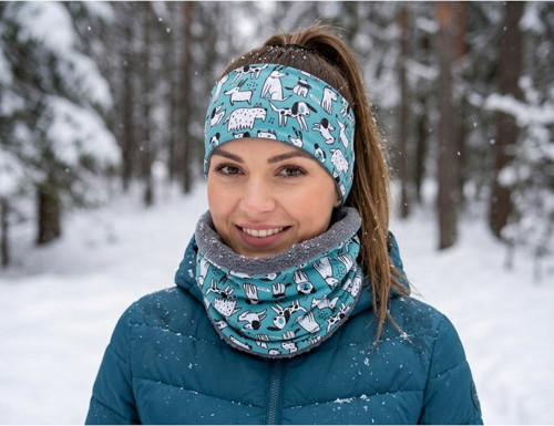 Čelenka CoolBobble - microfleece — foto 1