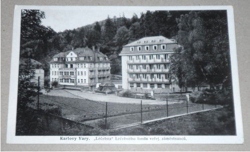 ČB POHLEDNICE • Karlovy Vary, 1937 — foto 1