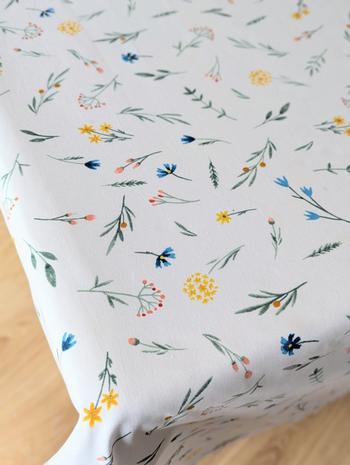 Čtvercový ubrus "jarní kvítí" - l 150x150cm