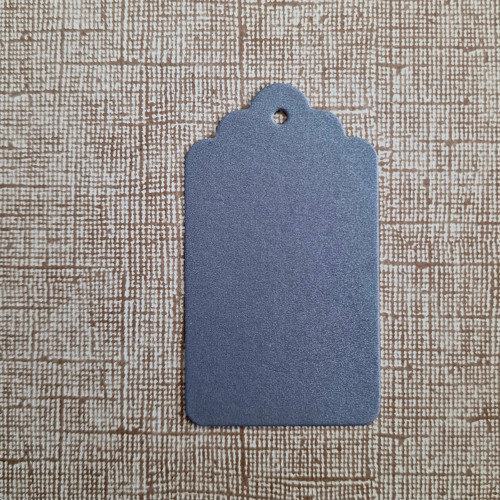 Sada 50 ks - VISAČKY 7x4 cm (stříbrné)