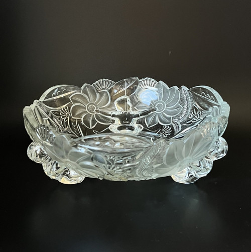 S. Reich Art Deco mísa na nožkách s trpaslíky 24cm