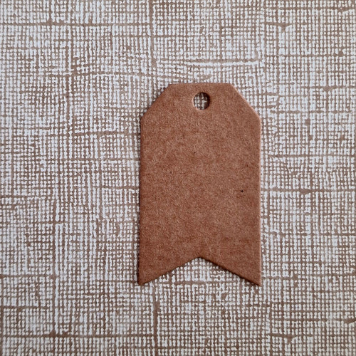Sada 50 ks - VISAČKY 5x3 cm (přírodní)