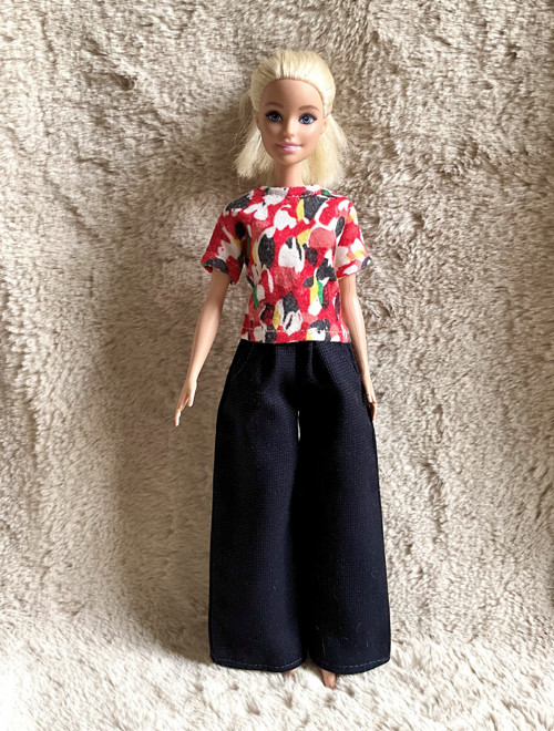 Sada oblečení pro panenky Barbie a podobně