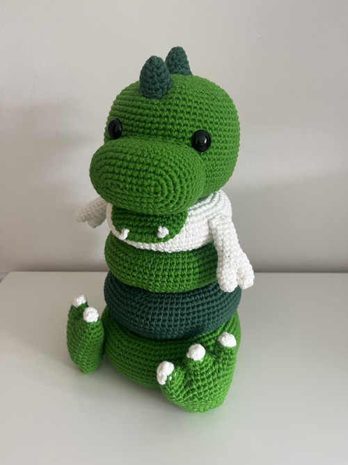 Skládací dinosaurus