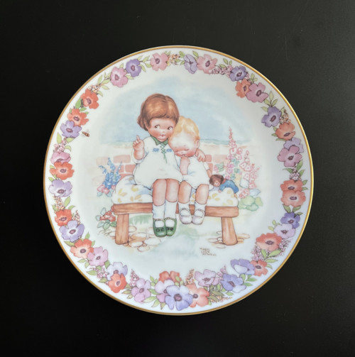 Závěsný talíř Děti 21 cm, Mabel Lucie Attwell