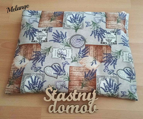 Levandulový super velký polštář-kilo slupek!