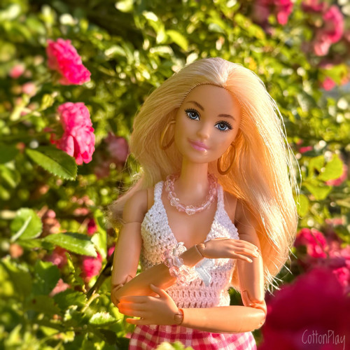 Sada šperků pro Barbie - náhrdelník a 2 náramky