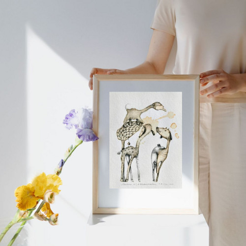 Ilustrace II., Fine Art tisk