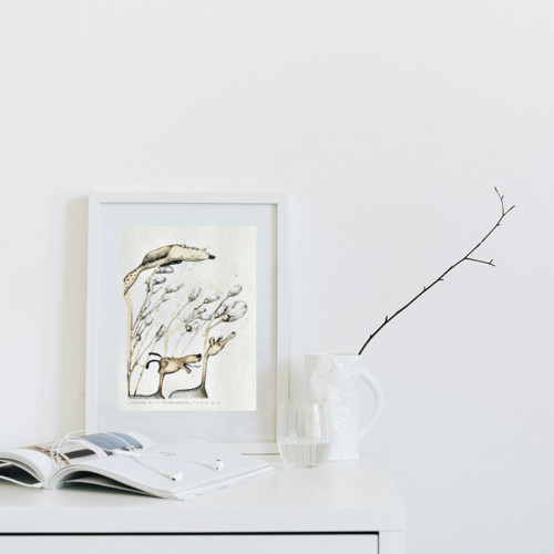 Ilustrace III., Fine Art tisk