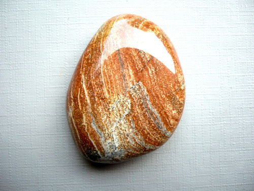 Placka - jaspis brekcie 42 mm, č.258s