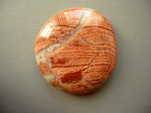 Placka - jaspis brekcie 44 mm, č.431f