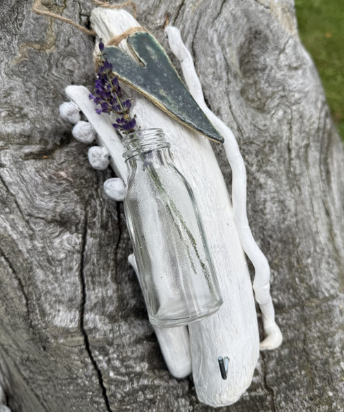 DRIFTWOOD S VÁZIČKOU a háčkem