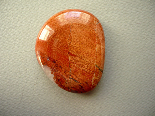 Placka - jaspis brekcie 41 mm, č.117s