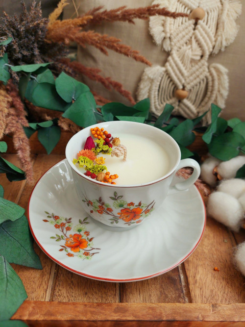 Hrníčkosvíčka "PODZIMNICE" — foto 1