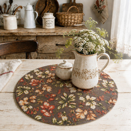 Prostírání odkapávač na sklo a porcelán Babí léto