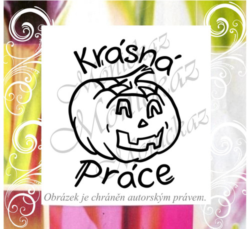 Krásná práce dýně halloween1948. Razítko. — foto 1
