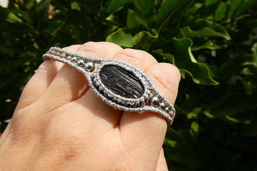 Náramek Tourmaline silver