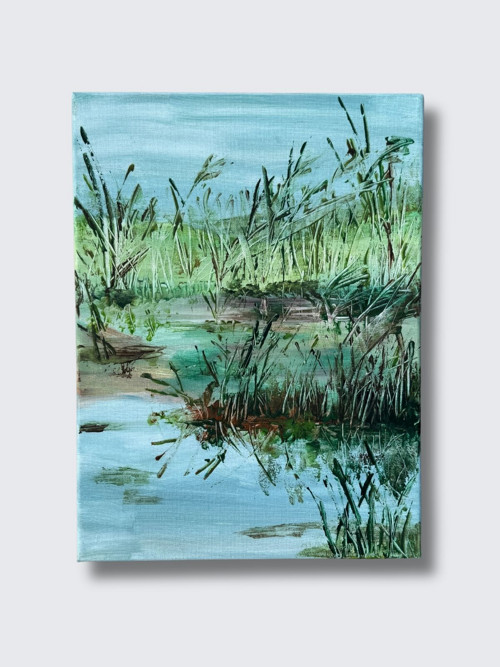 Obraz: Vodí krajina 40x30cm