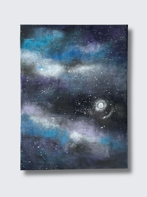 Obraz: Noční obloha 40x30 cm