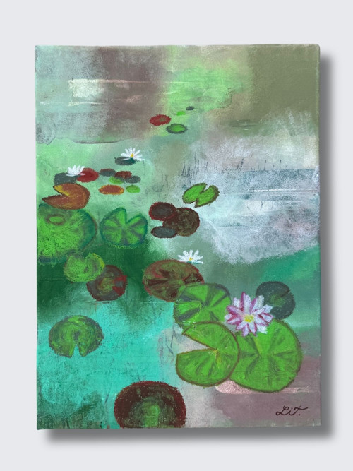 Obraz: Lekníny 40x30 cm