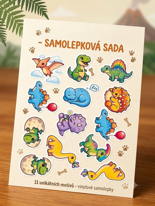 Dinosauří MEGA PACK: Ultimátní sada samolepek