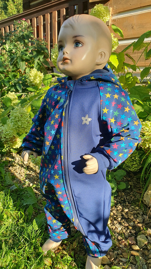Dětská softshellová kombinéza - vel. 80/86