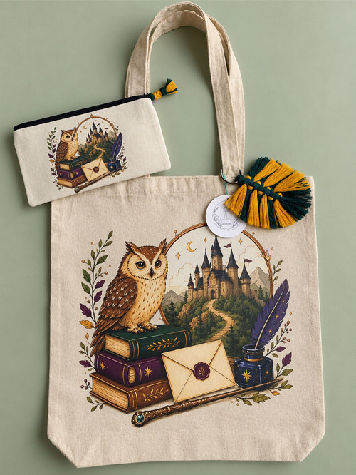 Plátěná taška kouzla a magie/ Tote canvas bag