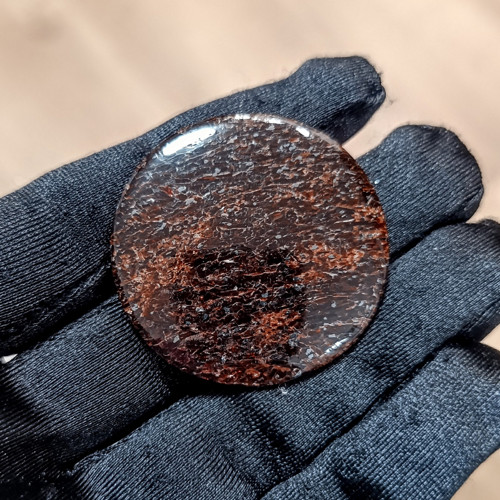 Lepidolit, ID 5802, průměr 38 mm