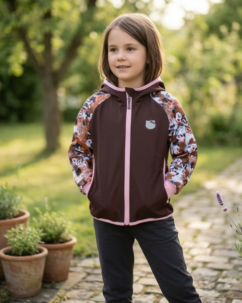 Dívčí softshellová bunda - vel. 98/104