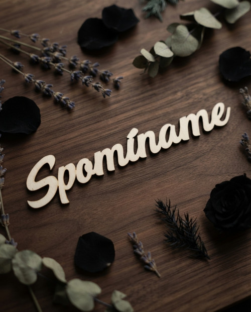Výřez Spomíname 19 cm ... KV0312 I