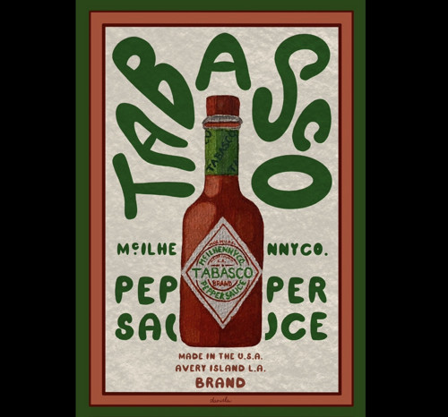 Plakát Tabasco