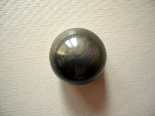 Kulička - obsidián duhový 21 mm, č.24f — foto 1