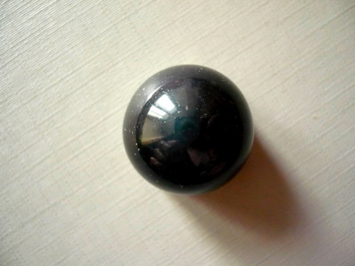 Kulička - obsidián duhový 21 mm, č.34f