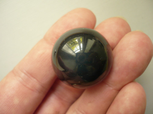 Kulička - obsidián duhový 27 mm, č.4f