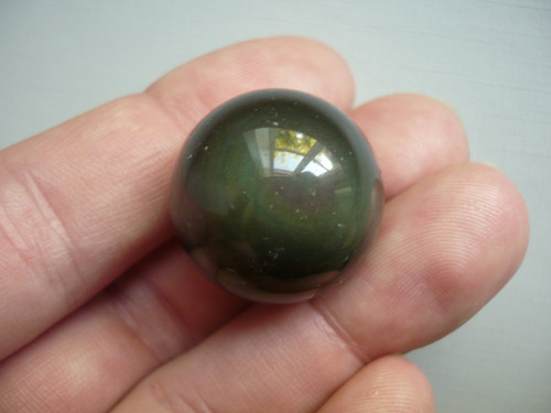 Kulička - obsidián duhový 23 mm, č.13f — foto 1