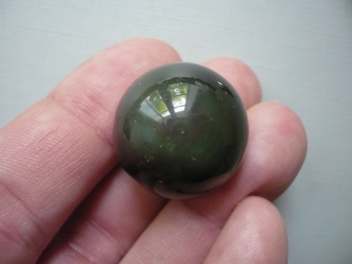 Kulička - obsidián duhový 23 mm, č.15f — foto 1