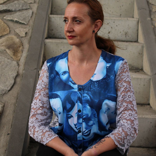 Autorská halenka Hvězdy první republiky