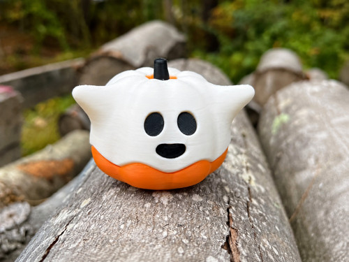Strašidýlko v dýni – halloweenská dekorace