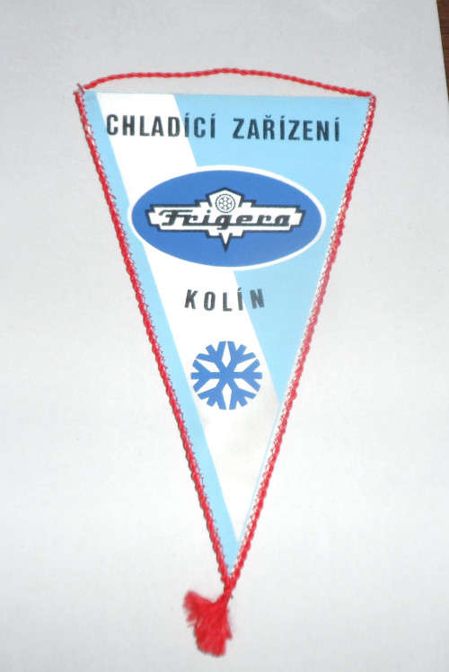 Propagační VLAJEČKA • Frigera, Kolín